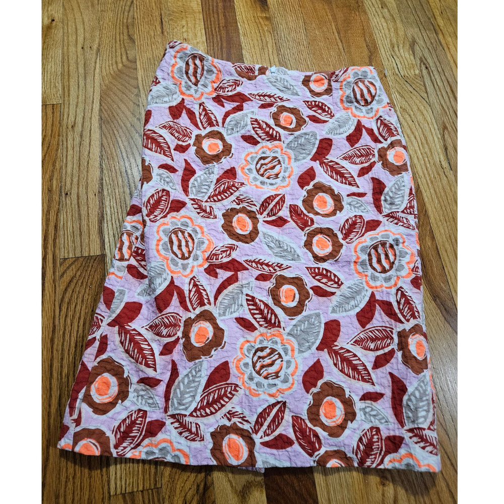 ❤️‍ Vintage Barneys New York Made In Italy Floral Cotton Skirt US 2 Y2K Designer